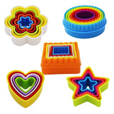 Forma De Cortar Biscoito Biscuit Estrela Redondo Coração Flo