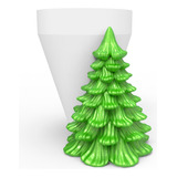 Forma De Silicone Árvore De Natal Pinheiro Pontudo - Pequena