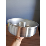 Forma Em Alumínio Para Bolo E Pudim 24cm 1und