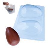 Forma Ovo Páscoa 500g Sp 51 3619 3 Partes C/ Silicone Bwb