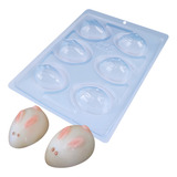 Forma Para Chocolate Cod.10529 Ovinho Coelho Com Silicone
