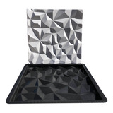 Forma Placa 3d Gesso Cimento Abs 1.5mm - Diamante 30x30