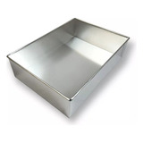 Forma Retangular Alta 40x30x10cm Alumínio 