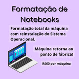 Formatação De Notebooks