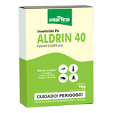 Formicida Aldrin 40 Pó Rosa Formigas Urbanas 1kg Interfina