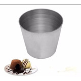Forminha Para Petit Gateau Médio (padrão) Aluminio 100 Peças