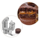 Forminhas Para Pão De Mel N°2 50 Peças Fundo Falso Chicky