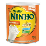 Fórmula Infantil Em Pó Sem Glúten Nestlé Ninho Forti+ Zero Lactose En Lata De 1 De 700g - 12 Meses A 2 Anos
