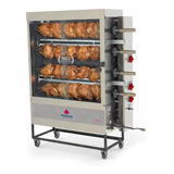 Forno Assado Pr623 Progás Tubular Gás Frangueira 4 Espetos