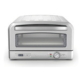 Forno De Pizza Elétrico Oven Cuisinart Cpz-1200brb - 220v Cor Prateado