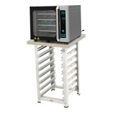 Forno Turbo Digital Turquesa Fcsp4e 220v + Bancada Mes-004