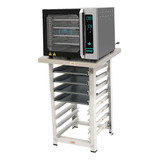 Forno Turbo Digital Turquesa Fcsp4e 220v+bancada + 4 Formas 220v
