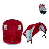 Forr Com Capota P/ Bebê Conforto Auto Fix Red Chicco