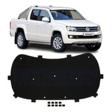 Forro Capô Volkswagen Amarok 10 - 19 Autocolante + Presilhas