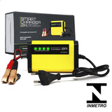 Forzan Decor Carregador Bateria Portátil Auto 12v 2ah-bivolt 110~220v Smart Charger Inmetro Carro Moto Aquática Quadriciclo Utv Inteligente
