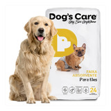 Fralda Higiênica Descart. Cães Dogs Care - Macho G - 24unid.