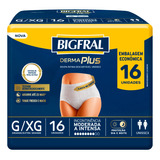 Fraldas Para Adultos Descartáveis Bigfral Descartável Pants Premium G/xg X 16 U