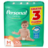Fraldas Personal Baby Protect & Sec M