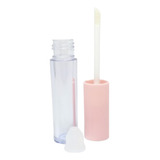 Frasco Gloss Labial Vazio 6ml Tampa Rosa Batom Liquido 10u