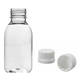 Frasco Plástico Pet Vazio 100 Ml Tampa Lacre (500 Unidades )