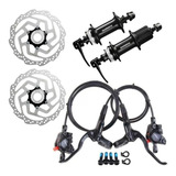Freio À Disco Hidráulico Shimano Br-mt200 Cubo Tx505 Sm-rt10