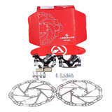 Freio Disco Absolute Nero Mecanico Bike Par Tipo Shimano Top