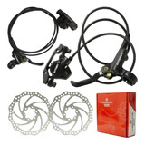 Freio Disco Hidraulico Bike Absolute Par C/ Discos