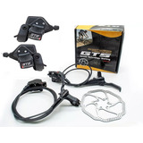 Freio Disco Hidráulico Gts Óleo Com Disco Com Trocador 3x7v