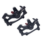 Freio Disco Mecanico Tsw Branco Pinças Mtb Xc Dh Bike - Par