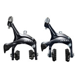 Freio Ferradura Shimano Sora Br-r3000 Dianteiro E Traseiro Cor Preto