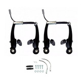 Freio V-brake Bike Orbital Alumínio Logan Mtb Polido (par)