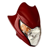 Frente Farol Completa Titan 150 Mix Vermelho 2009
