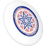Fresbee Profissional 127gr Disco Ultimate 500 De Competição Cor Azul