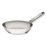 Frigideira Allegra Fundo Triplo 24 Cm 2,1 L Inox Tramontina Cor Cinza