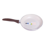 Frigideira Cerâmic Life Com Fundo De Indução 20cm 0,6l Vanilla Granada Brinox