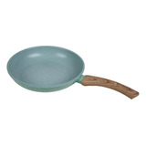 Frigideira Ceramica Antiaderente Lehavi Frita Sem Óleo Indução, Cor Verde