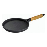 Frigideira Ferro Fundido 18 Cm Libaneza P/tapioca Omelete Cor Ferro Preto