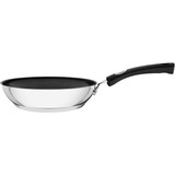 Frigideira Inox 20cm Antiaderente Solar Silicone Tramontina 62135207 Cor Aço Inox