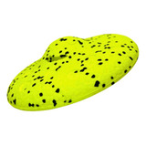 Frisbee Kong Reflex Glide Flyer Brinquedo Aquático Para Cães Cor Amarelo
