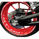 Friso + Adesivo Interno M20 Roda Moto Yamaha Mt 09 Mt09