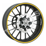 Friso Adesivo Refletivo 10mm Com Brindes Marca Yamaha