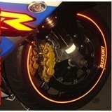 Friso Adesivo Refletivo Curvo Roda Moto Carro + Brindes 3mm