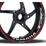Friso + Adesivo Refletivo D1 Roda Moto Yamaha Xj6 Xj6f