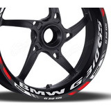 Friso + Adesivo Refletivo D2 Roda Moto Bmw G 310 Gs G310gs