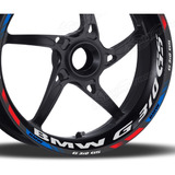 Friso + Adesivo Refletivo D4 Roda Moto Bmw G 310 Gs G310gs