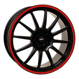 Friso Fita Adesivo Refletivo 10mm Brinde 8 Logos Marca Moto