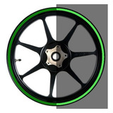 Friso Kit Fita Faixa Refletivo 7mm Moto Carro Combinar Cor Verde Bandeira Liso 7mm