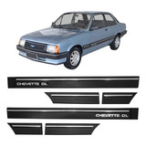 Friso Lateral Borrachao Chevette Dl 87/93 2 Portas Colante