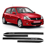 Friso Lateral Para Renault Clio 4 Portas 2003 A 2017
