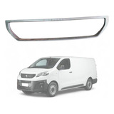 Friso Prateado Grade Dianteira Peugeot Expert Van 17/23 Nova